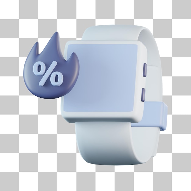 Icono 3D de venta caliente Smartwatch