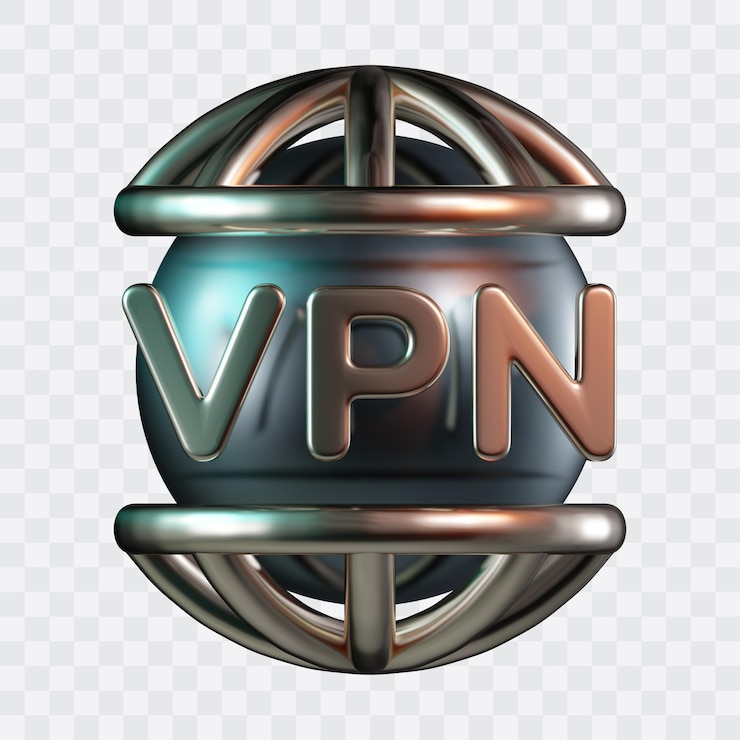 PSD icono 3d vpn