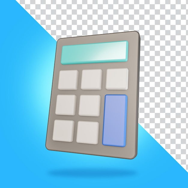 icono 3d, Windows calculado