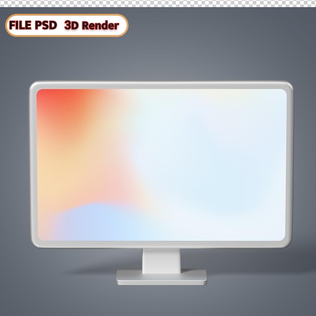 PSD icono 3d