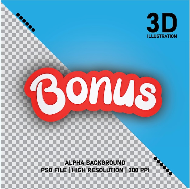 PSD icono 3d