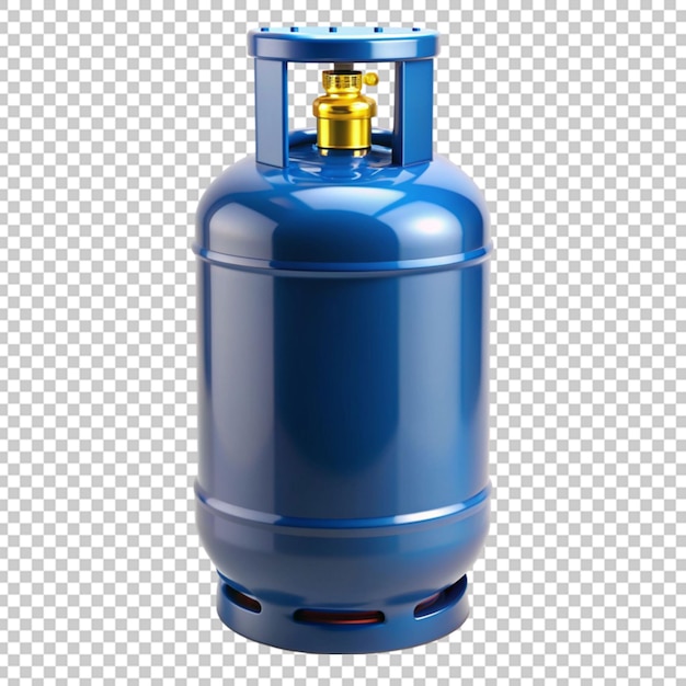 PSD icono aislado del cilindro de gas de cocina en 3d