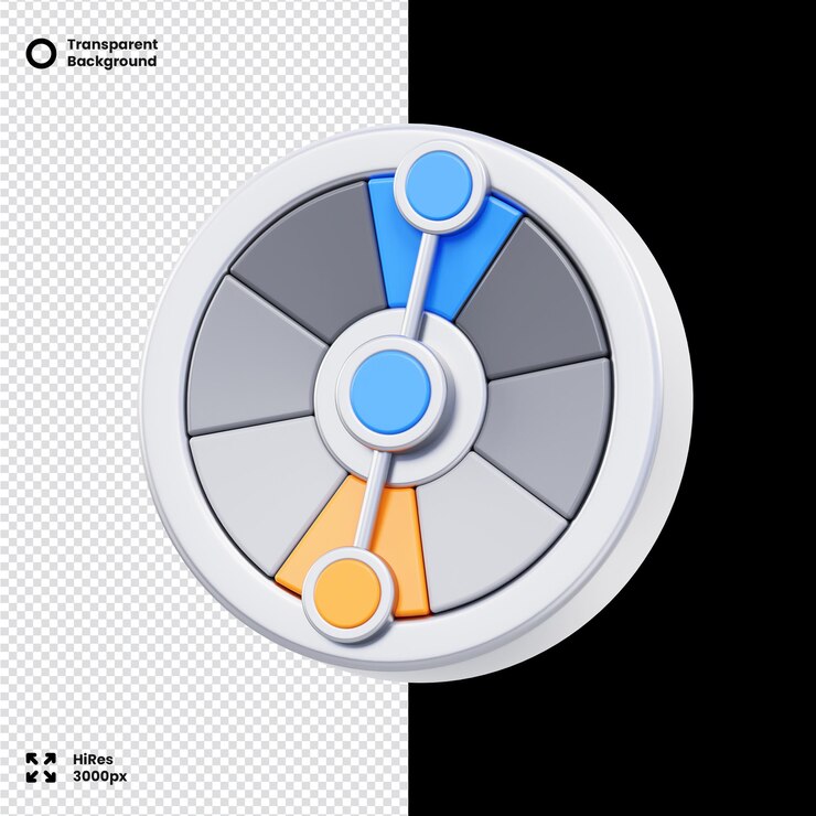 PSD icono de ajuste de contraste