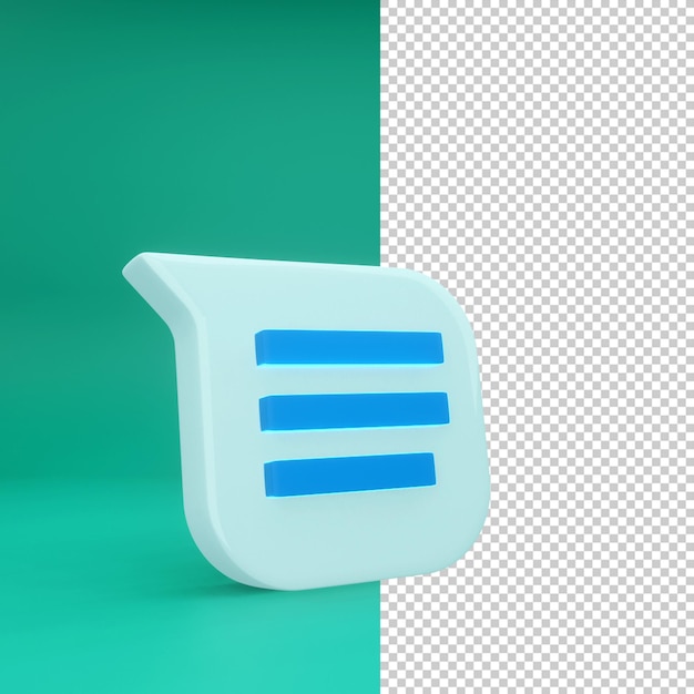 PSD icono de aplicación de masaje 3d