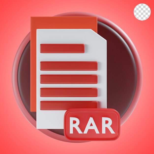 icono de archivo rar
