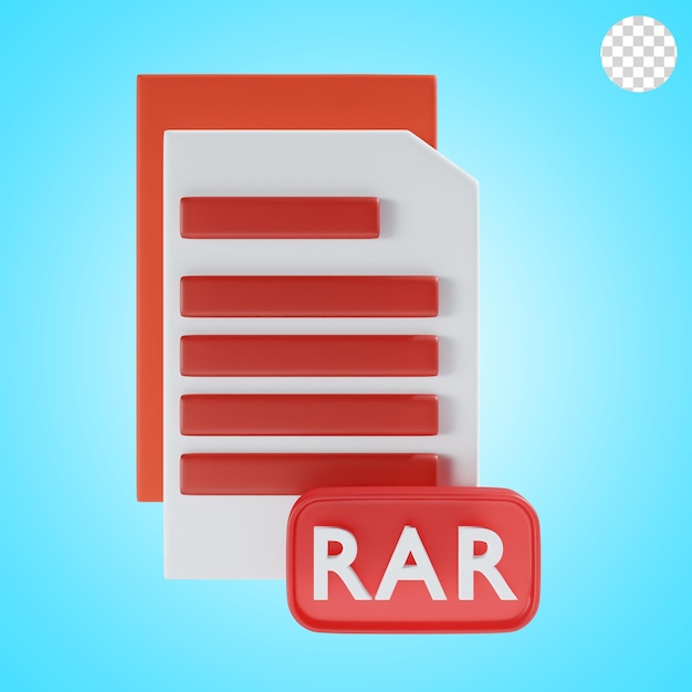 icono de archivo rar