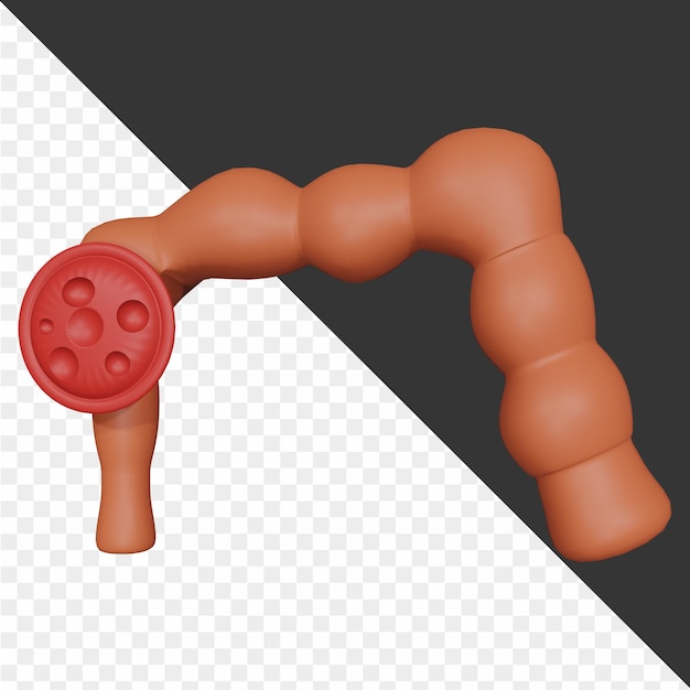 Icono de atención médica en 3D