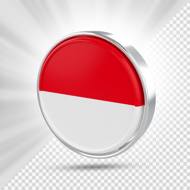Icono de la bandera de indonesia