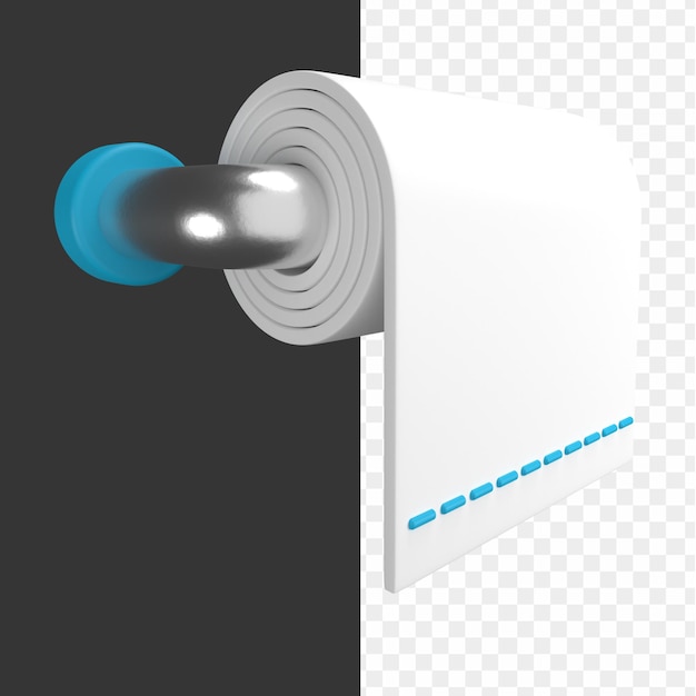 Icono de baño en 3D