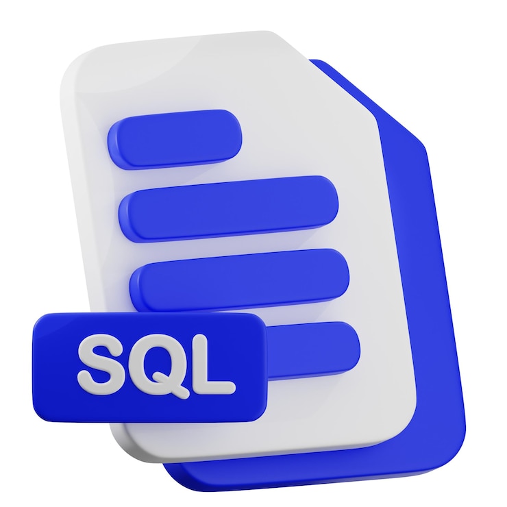 PSD ícono de la base de datos sql