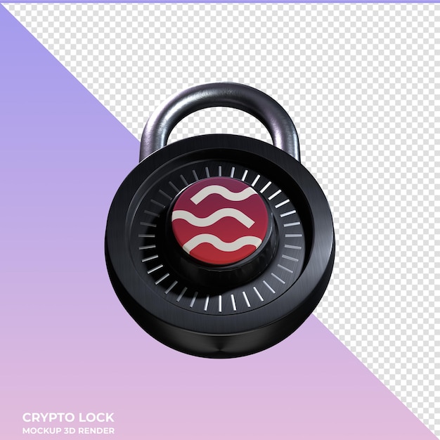 PSD el icono de bloqueo criptográfico sei 3d