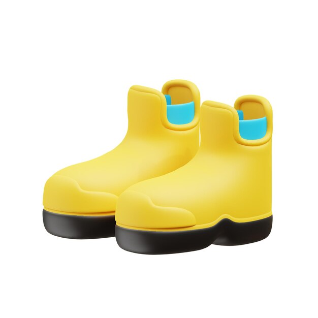 El icono de las botas 3D