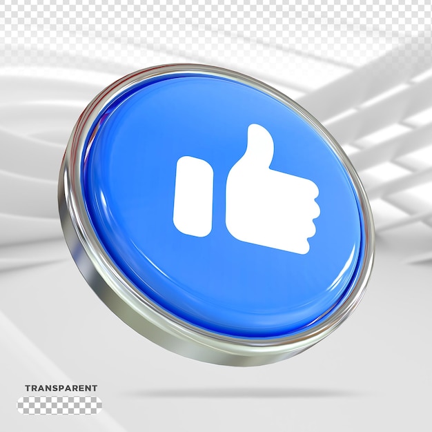 Icono de botón Me gusta Facebook