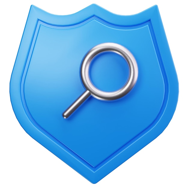 Icono de búsqueda de seguridad