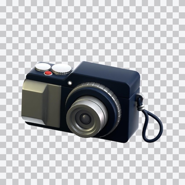 El icono de la cámara 3D