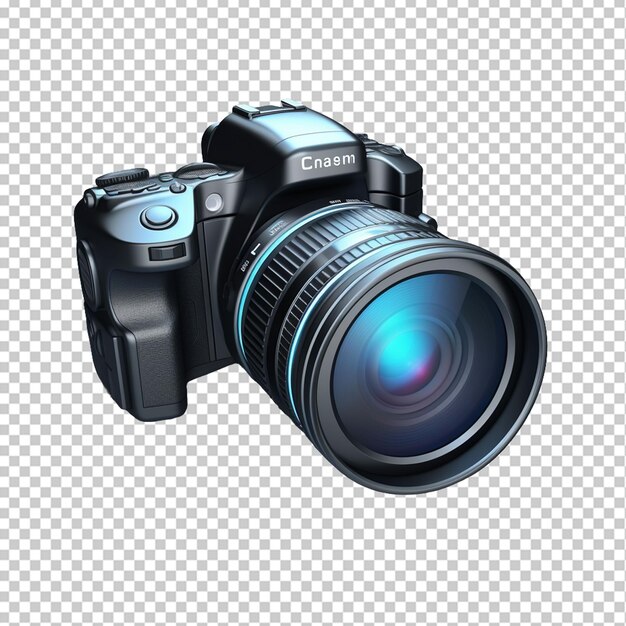 PSD icono de la cámara digital aislado ilustración de renderizado 3d png