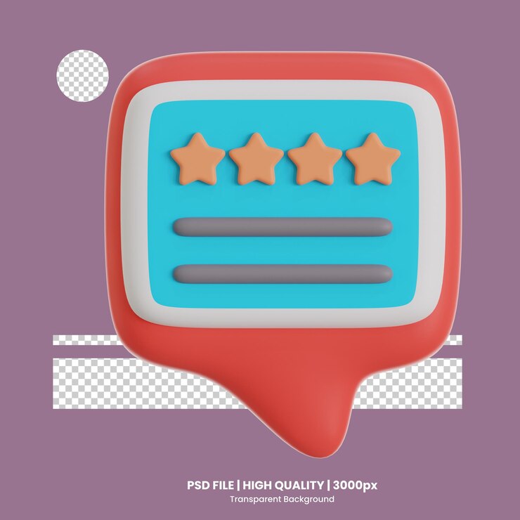 PSD icono de chat de burbuja de retroalimentación