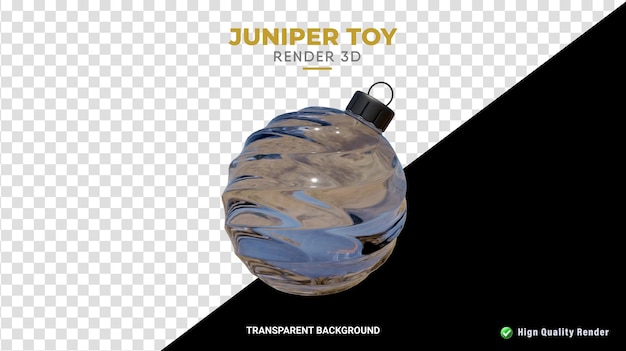 Icono de Chrismast Textura de vidrio 3D Diseño moderno de alta calidad