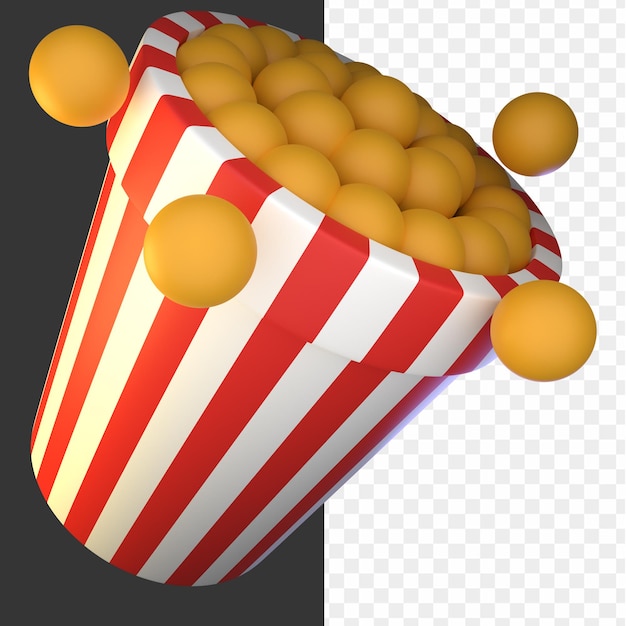 PSD icono de cine en 3d