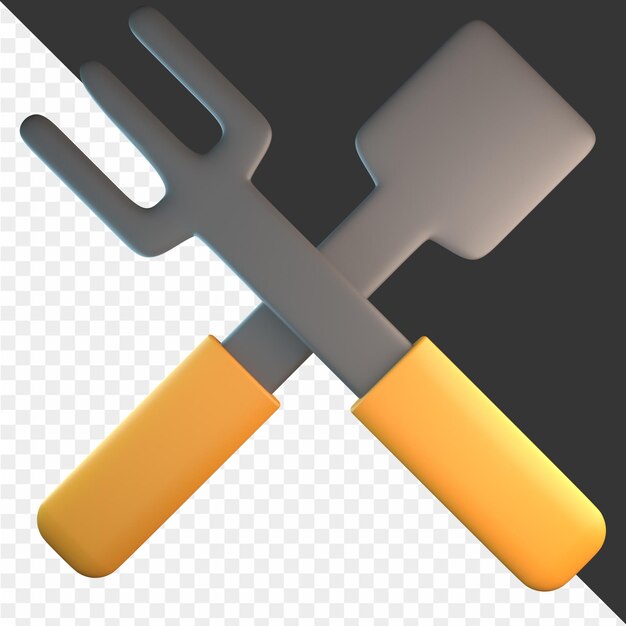 Icono de cocina 3D