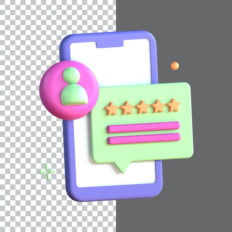 PSD icono de comercio electrónico 3d renderizar diseño de activos ilustración de icono 3d