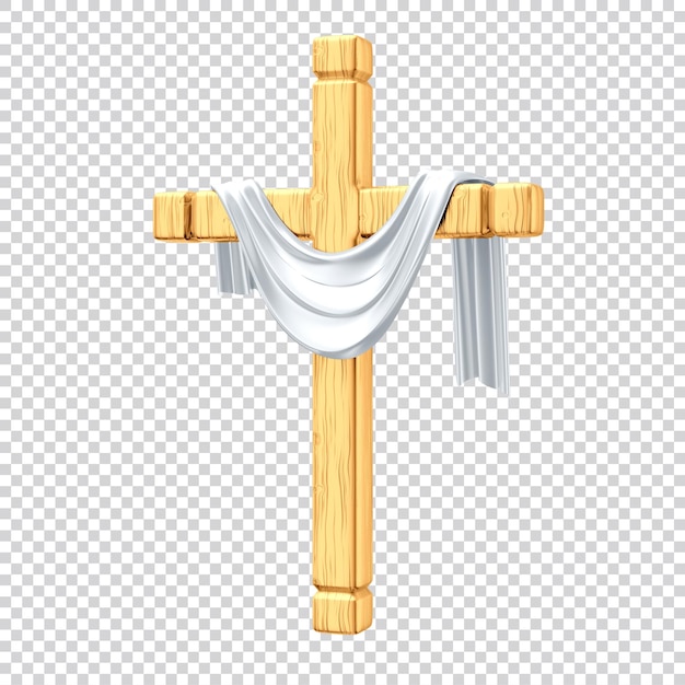 PSD icono de la cruz de pascua y eventos religiosos.