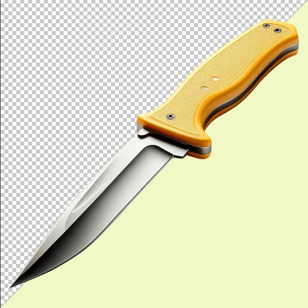 PSD el icono del cuchillo de cocina aislado fondo transparente