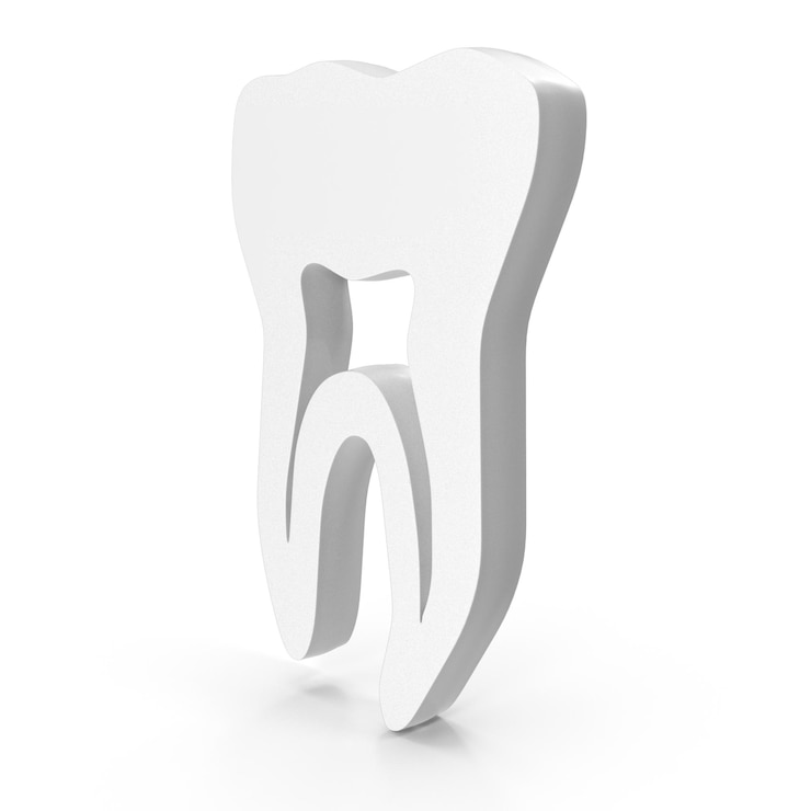 PSD icono dental profesional símbolo esencial para la odontología, la atención médica y los diseños de salud dental