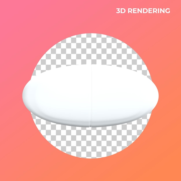 PSD icono de drogas 3d premium psd