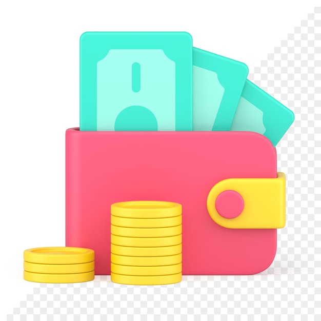 Icono de efectivo 3d