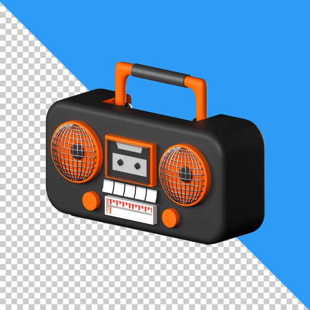 Icono electronico 3d