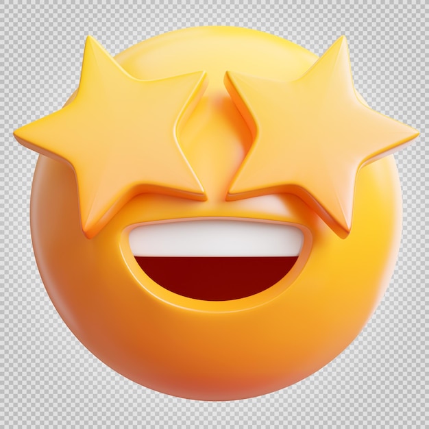 PSD icono emoji 3d