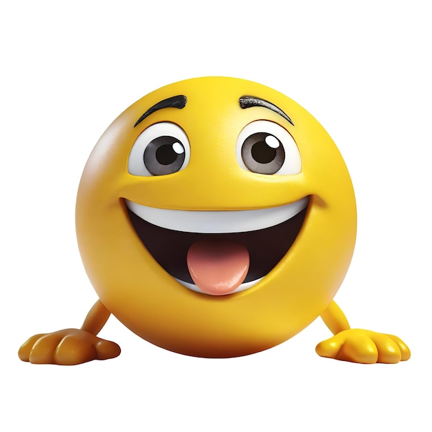 PSD el icono del emoji sonriente