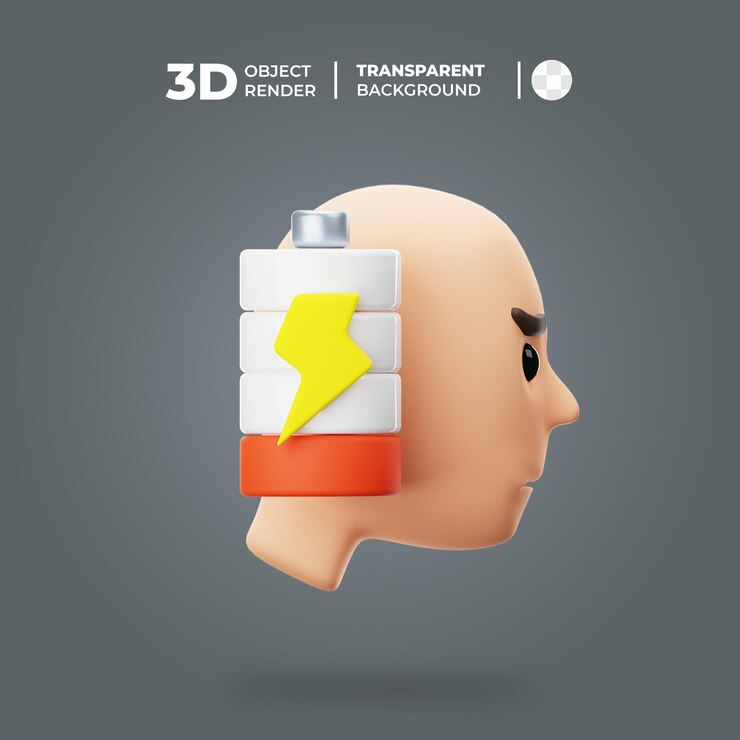 PSD icono de energía de drenaje 3d