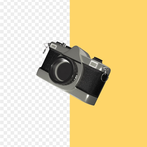 Icono de estilo de cámara 3D