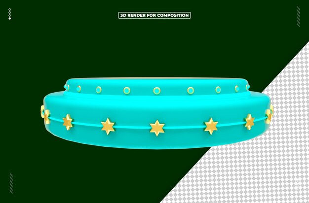 Icono de la etapa del objeto renderizado en 3D