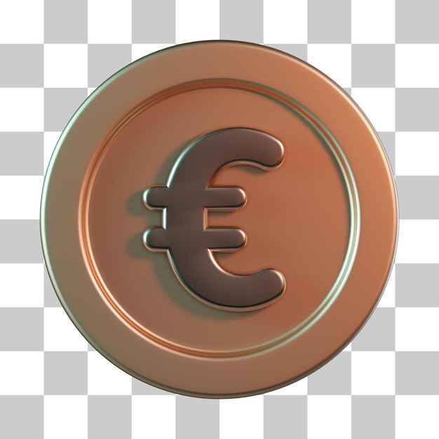 icono euro 3d