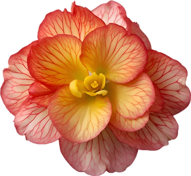 PSD un icono de la flor de la begonia