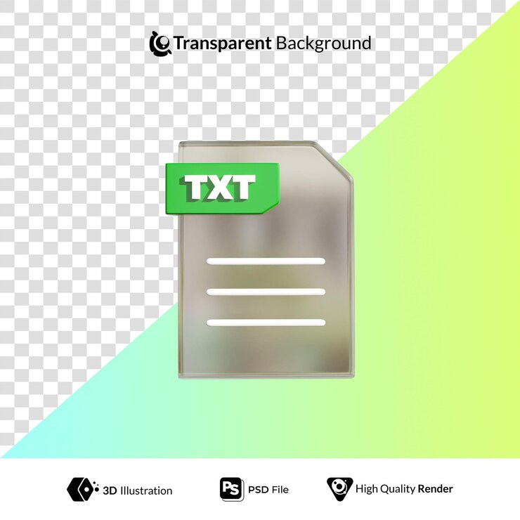 PSD icono de formato de archivo ilustración 3d