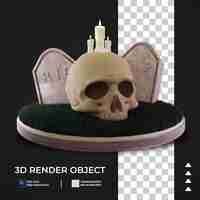 PSD icono de halloween 3d