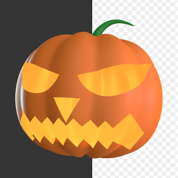 PSD icono de helloween 3d