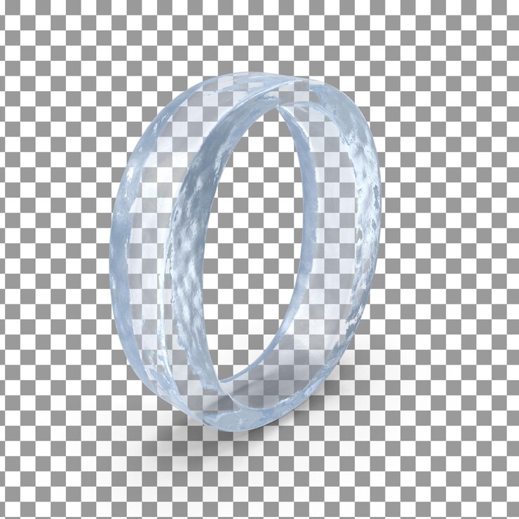 PSD icono de hielo psd 3d sobre fondo aislado y transparente