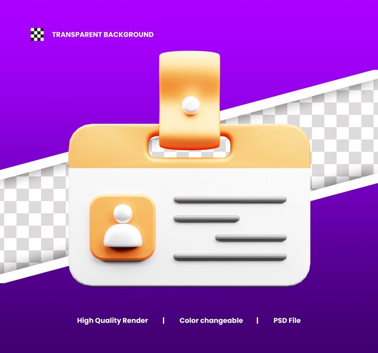 PSD icono de ilustración 3d para el día del maestro