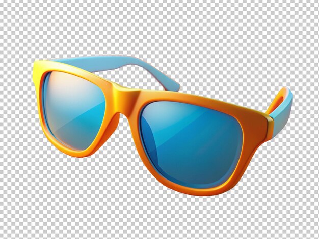 PSD el icono de la ilustración 3d de las gafas de sol