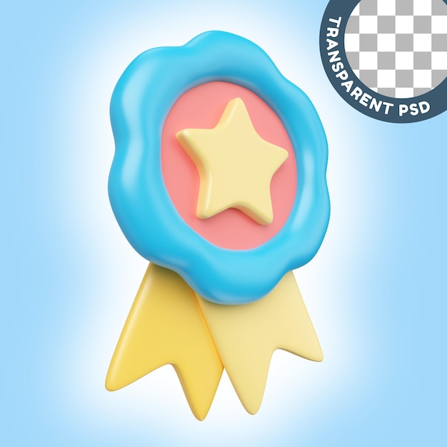 Icono de ilustración 3D de marca