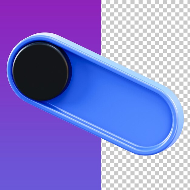 PSD en el icono de la ilustración 3d