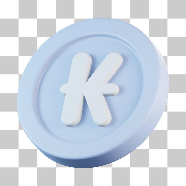 PSD icono de kip en 3d