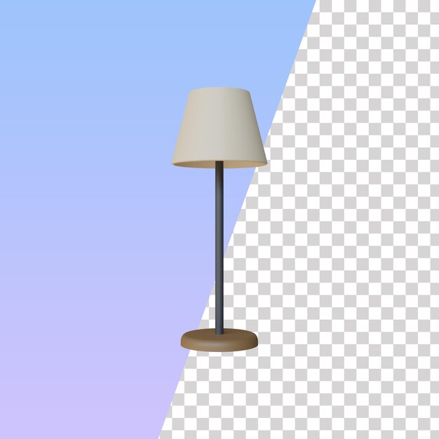 Icono de lámpara 3D