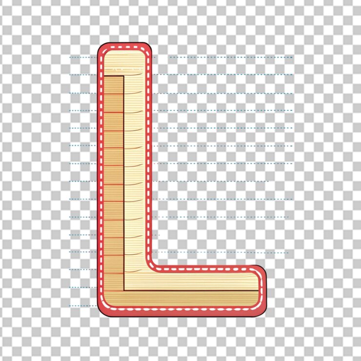 PSD icono de letras del alfabeto con fondo personalizable