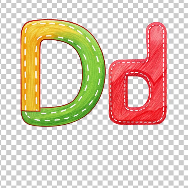 PSD icono de letras del alfabeto con fondo personalizable